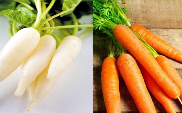 Nước ép cà rốt và củ cải đường giảm cân